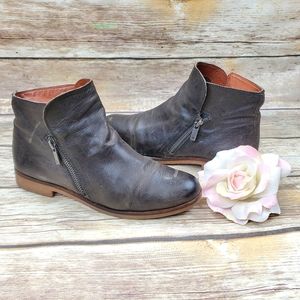 LUCKY BRAND WOMENS BROWN  ANKLE BOOTS